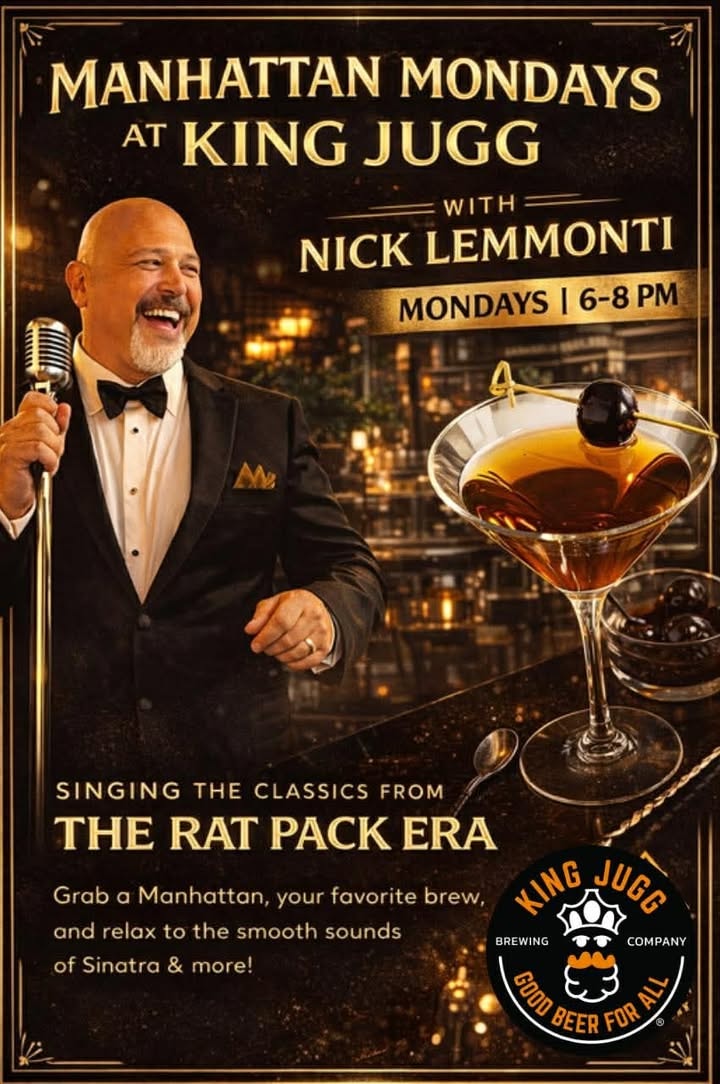 Manhattan Mondays at King Jugg Brewing Company with Nick Lemmonti